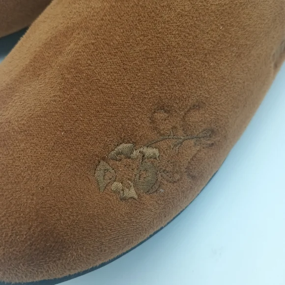 Indoor/Outdoor Slippers Camel Color Womens 9W Dr. Comfort - Picture 2 of 9